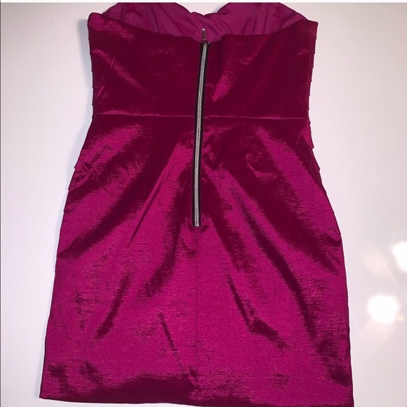 XOXO Cocktail Strapless Pink Dress Size 8PT/Petite - Picture 4 of 7